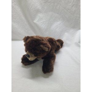 Brown GRIZZLY BEAR Plush RUSS BERRIE Plush Stuffed YOMIKO CLASSICS 10” EUC